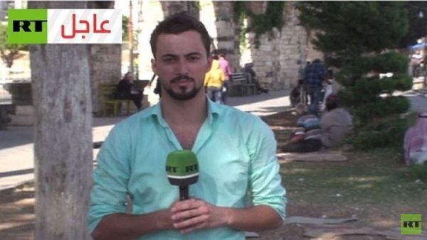 مراسل روسيا اليوم خالد الخطيب الذي قتل على يد داعش بريف حمص الشرقي