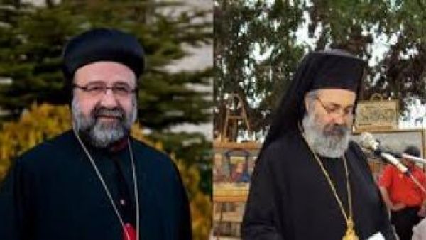 المطرانان المخطوفان يوحنا ابراهيم وبولس اليازجي