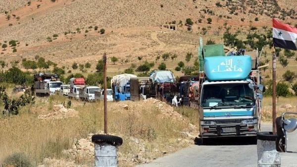وصول دفعة جديدة من المهجّرين السوريين العائدين من لبنان عبر معبر جديدة يابوس
