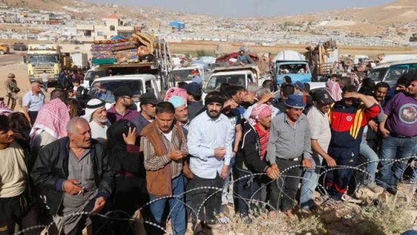  بلغ عدد اللاجئين السوريين في لبنان 997 ألف لاجئ وفق مفوضية اللاجئين التابعة للأمم المتحدة