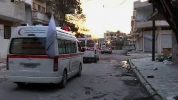 نحو ألفين و500 شخص لا يزالون محاصرين في مدينة حمص