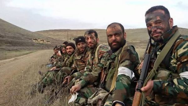 جنود من الجيش السوري