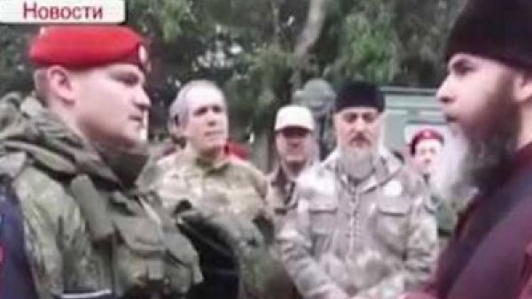 جندي روسي يشهر إسلامه في حلب امام مفتي الشيشان