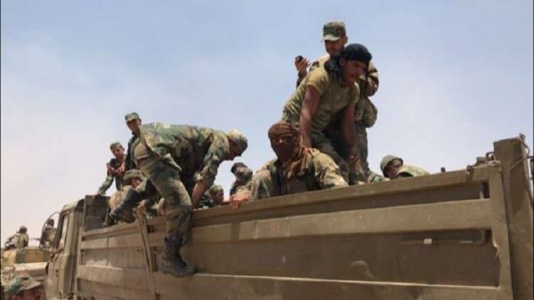 عناصر من الجيش السوري