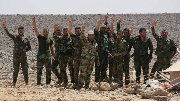 جنود من الجيش السوري