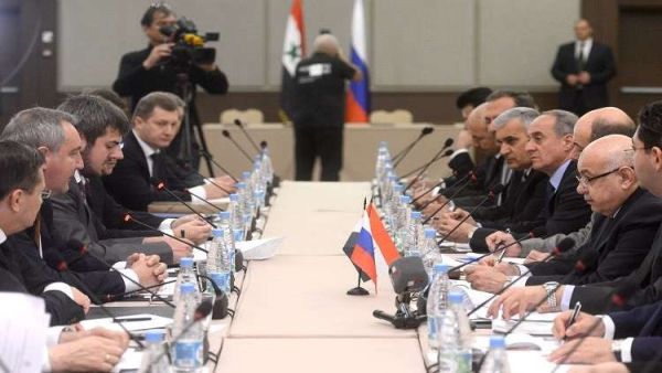 وفد سوري يبحث إعادة الإعمار مع روسيا