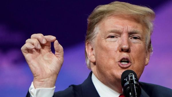 الرئيس الأمريكي دونالد ترامب