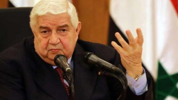 وزير الخارجية السوري وليد المعلم