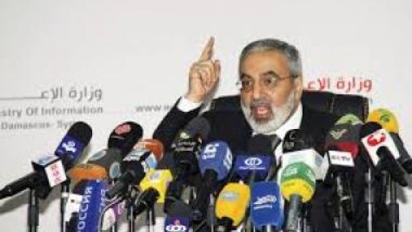 وزير الاعلام السوري عمران الزعبي