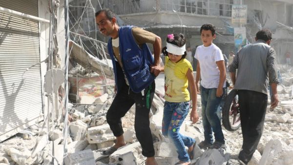 Over the course of the last 27 days, an estimated 990 civilians have been killed in eastern Aleppo in attacks by the Syrian regime and allied militias.  (AFP/File)