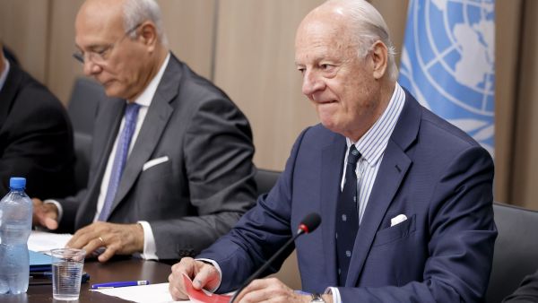 The meeting comes amid a new ceasefire in Syria, announced by the U.S and Russia on Friday. (AFP) 