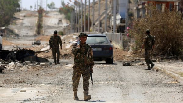 The Syrian Democratic Forces, backed by the US, won back Tabqa. (AFP)