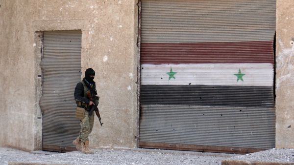 A Syrian opposition fighter in Hama, 23 March 2017. (AFP/Omar Haj Kadour)