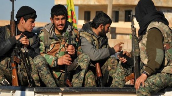People's Protection Units (YPG) fighters. [AFP]