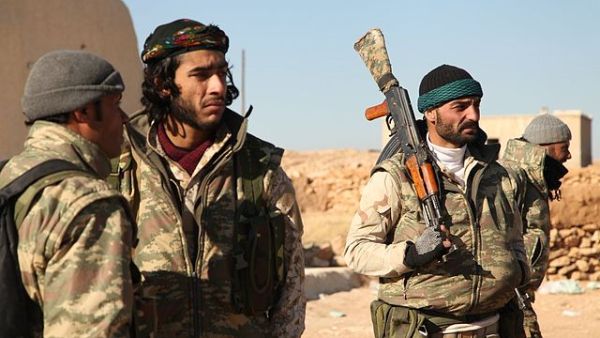 YPG fighters in Raqqa, December 2016 (Wikimedia Commons)