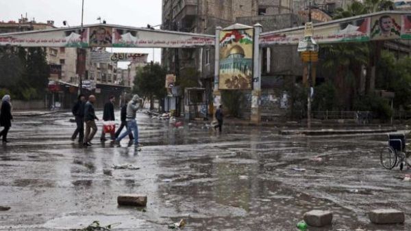 Palestinian refugee camp Yarmouk in the Syrian capital Damascus. (AFP/ File)