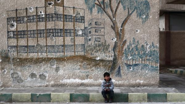 The practice has been widespread throughout the conflict, but five years into the fighting, the messages are seen as little more than crude forms of psychological warfare.(AFP/File)