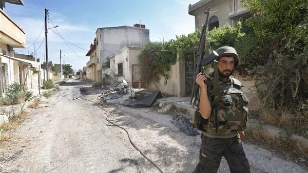Hezbollah fighters and the Syrian military took Flita last year after bloody clashes with rebels. (AFP/File)