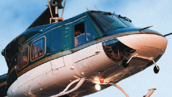 A helicopter. (File photo) A helicopter. (File photo)
