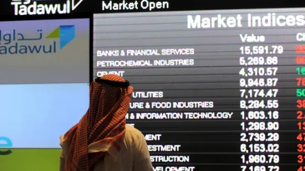 Tadawul remained the dominant exchange in the GCC in terms of IPO proceeds. (AFP/ File)