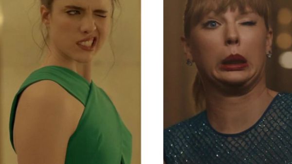 Throwback: Taylor Swift's music video for Delicate has drawn online accusations that it swiped Spike Jonze's 2016 Kenzo commercial starring The Leftovers actress Margaret Qualley