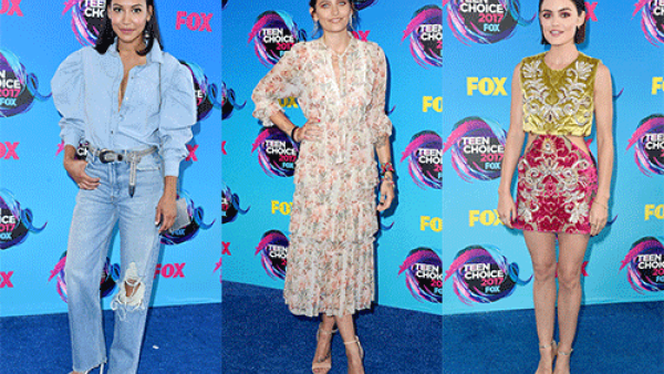 أجمل إطلالات النجمات في حفل Teen Choice Awards 2017