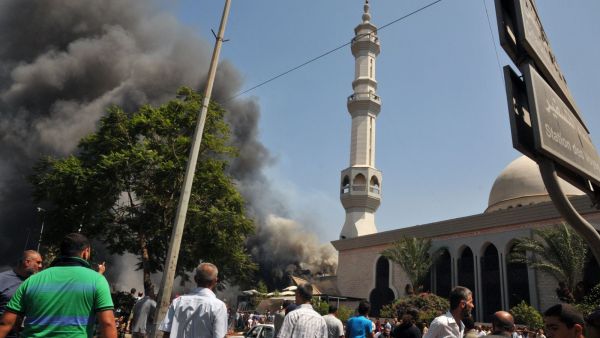 Bombardment near the Piety Mosque in Tripoli (AFP/File Photo)	
