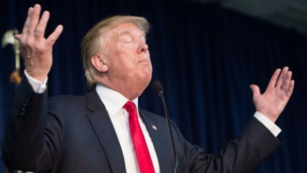 US presidential candidate for the Republican party Donald Trump (AFP/Nicholas Kamm)