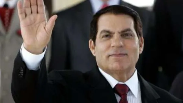 الرئيس التونسي المخلوع زين العابدين بن علي