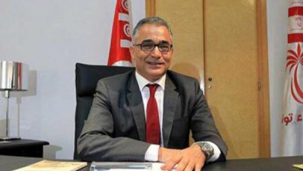 الأمين العام لحزب نداء تونس، محسن مرزوق