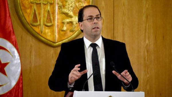 Tunisian Prime Minister Youssef Chahed fired his Interior Minister over a capsized boat of migrants off the coast of the North African country. (AFP/ File)