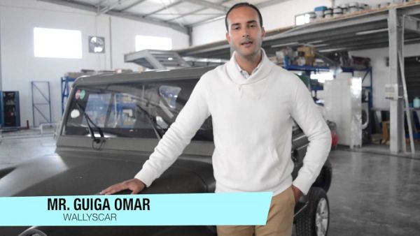 Tunisian Omar Guiga, who designed and manufactured 'Wallyscar', was one of the winners of an innovation contest organised by the International Monetary Fund (IMF). (YouTube)