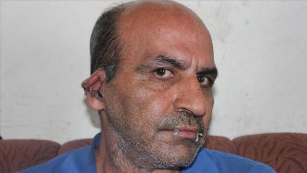  اللاجئ غلام رضا شيردام، البالغ من العمر 48 عاما