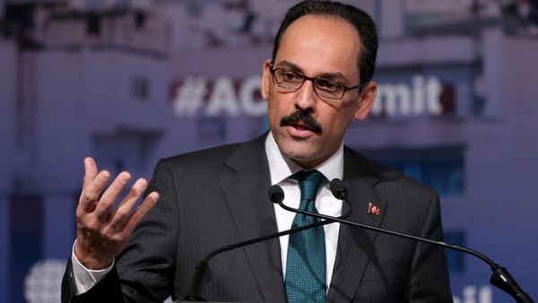 Turkish Presidential Spokesman Ibrahim Kalin. (AFP/ File Photo)