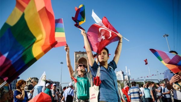 Turkish authorities have issued an “indefinite” ban on events held by LGBT in Ankara, ostensibly over concerns for “public security” (file photo)