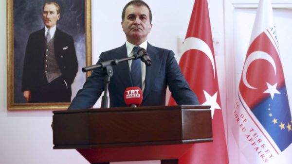 Turkish European Union Affairs Minister Omer Celik addresses ongoing tensions between the EU and Turkey over refugee deal. (AFP/File)