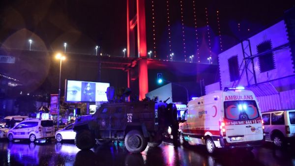 Governor Vasip Sahin described the attack as “cruel” and an “act of terror”. (AFP/Yasin Akgul)