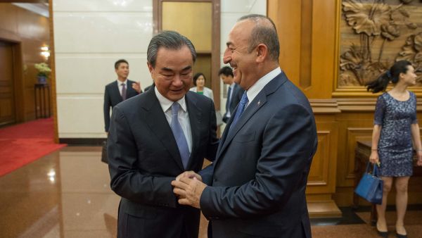 It was the fourth meeting between Erdogan and Xi since 2015. (AFP) 