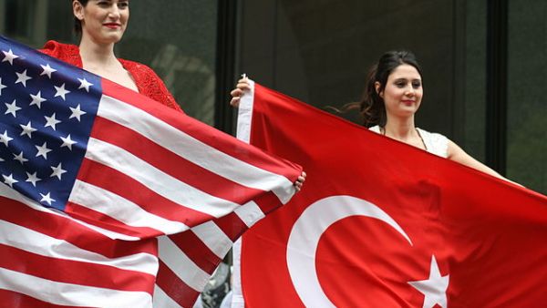 Ties between the United States and its NATO ally have been strained by Washington's support for the YPG Kurdish fighters in the battle against the Islamic State group in Syria (Wikimedia Commons)