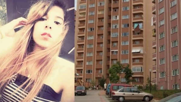 University student Gulay Bursali, 20, jumped naked from the Istanbul apartment she was staying in with her boyfriend after the home invasion. (Hurriyet.com.tr)