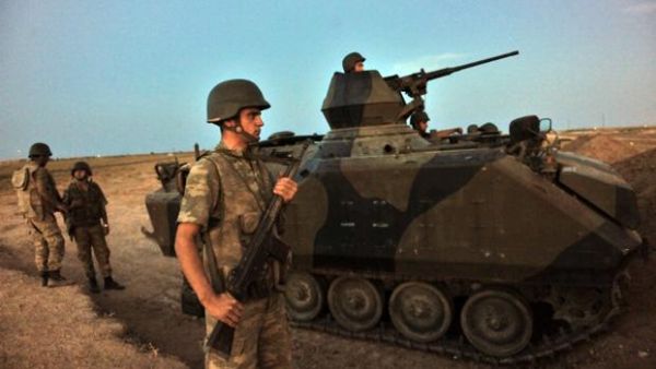 Turkish special forces on a mission in support of rebels in north Syria (AFP/File)