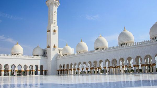 Sheikh Zayed Grand Mosque in Abu Dhabi. (Pixabay)