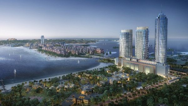 Artist's impression of Nakheel's $280M Palm Gateway Towers. (Nakheel)