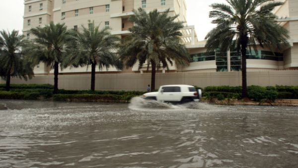 Severe rains closed schools and Abu Dhabi airport, and caused widespread delays at Dubai's airport. (AFP/File)