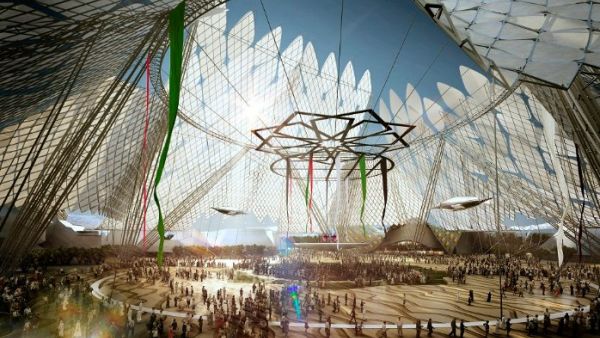 More than 200,000 square metres of country pavilions will also be reused as collaborative work spaces to house companies and other institutions. (File photo)