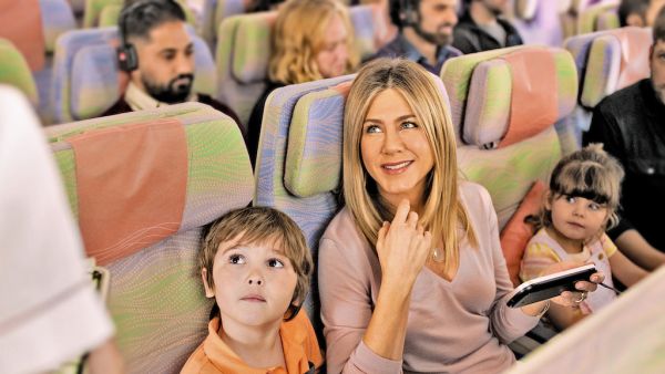 "Who needs laptops anyway?" asks the ad campaign, highlighting the airline's in-flight entertainment. (Emirates)