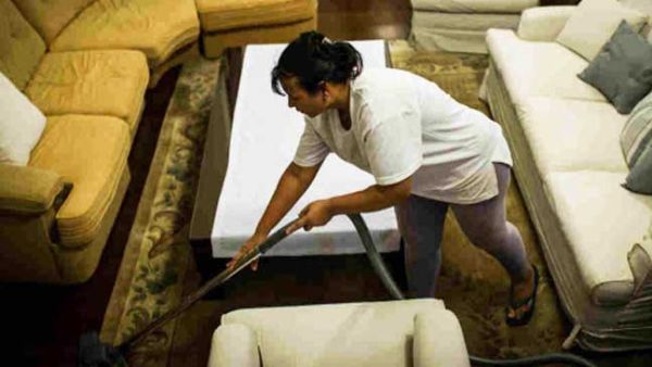 Abu Dhabi Special judicial units have been set up to look into crimes committed against domestic workers through releasing special courts to protect their rights. (AFP/ File Photo)