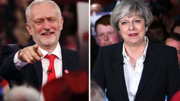 Labour Party leaderJeremy Corbyn, British PM Theresa May. (AFP/ File)