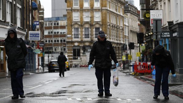 Also hitting out at the reduced police numbers under the last two governments lead by the Conservatives, the Labour mayor also warned London would be more dangerous under planned budget cuts. (AFP) 