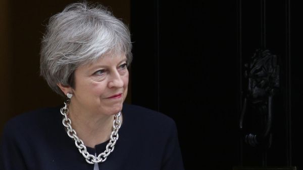 Theresa May slapped down Boris Johnson after he made an audacious pitch for her job. (AFP/ File)